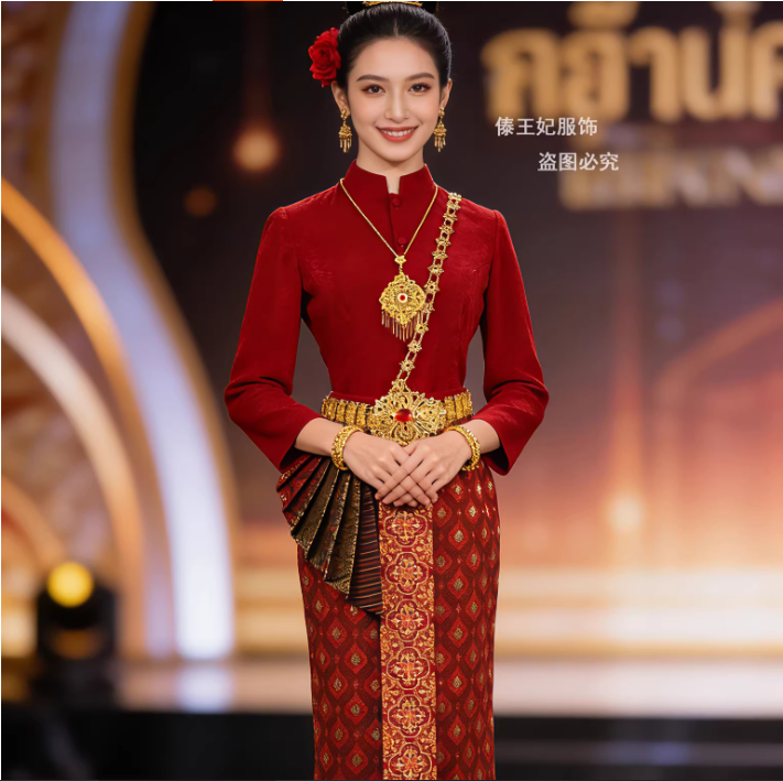 Batik Sarong Wrap - Thai Traditional Clothing Thai Hotel Restaurant