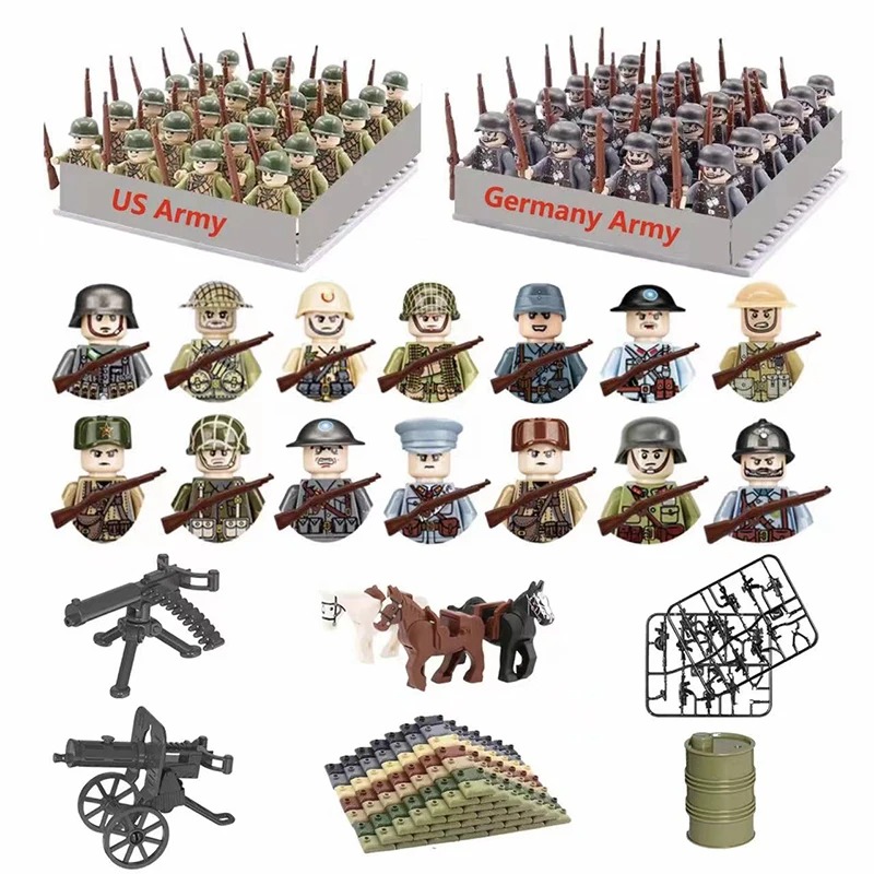 Ethnic Fashion World - World War II Infantry, Military Soldiers,