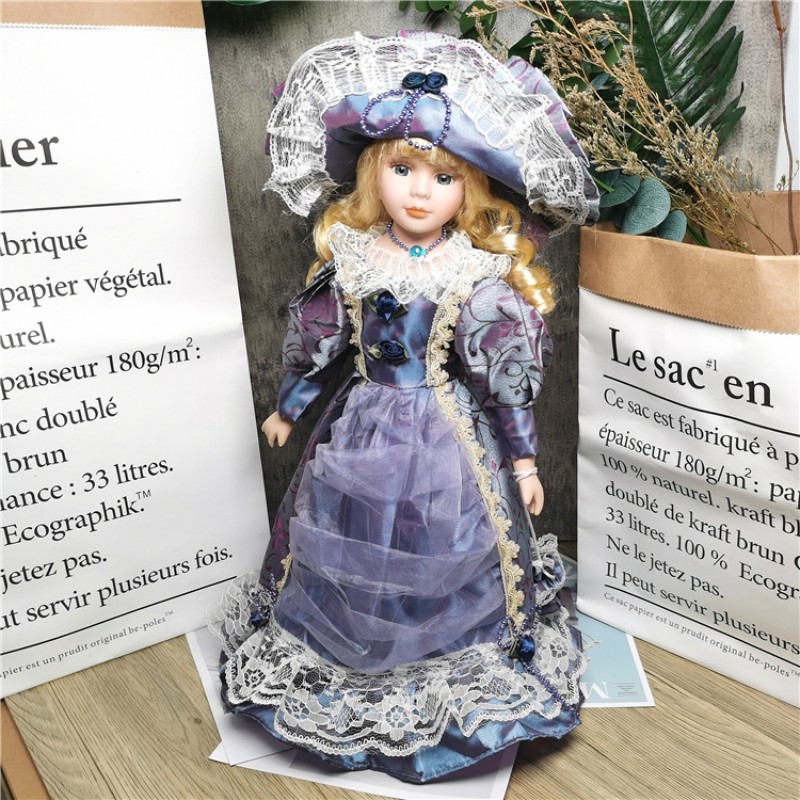 41cm Russian Ceramic Doll Toy  - مراجعة Ethnic Fashion House وسعره