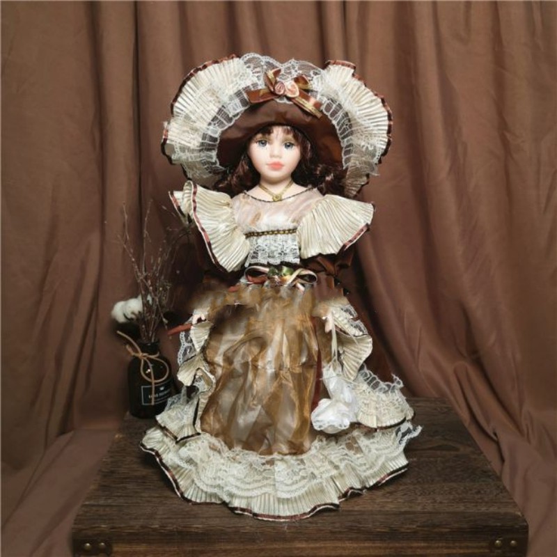 41cm Russian Ceramic Doll Toy  - مراجعة Ethnic Fashion House وسعره