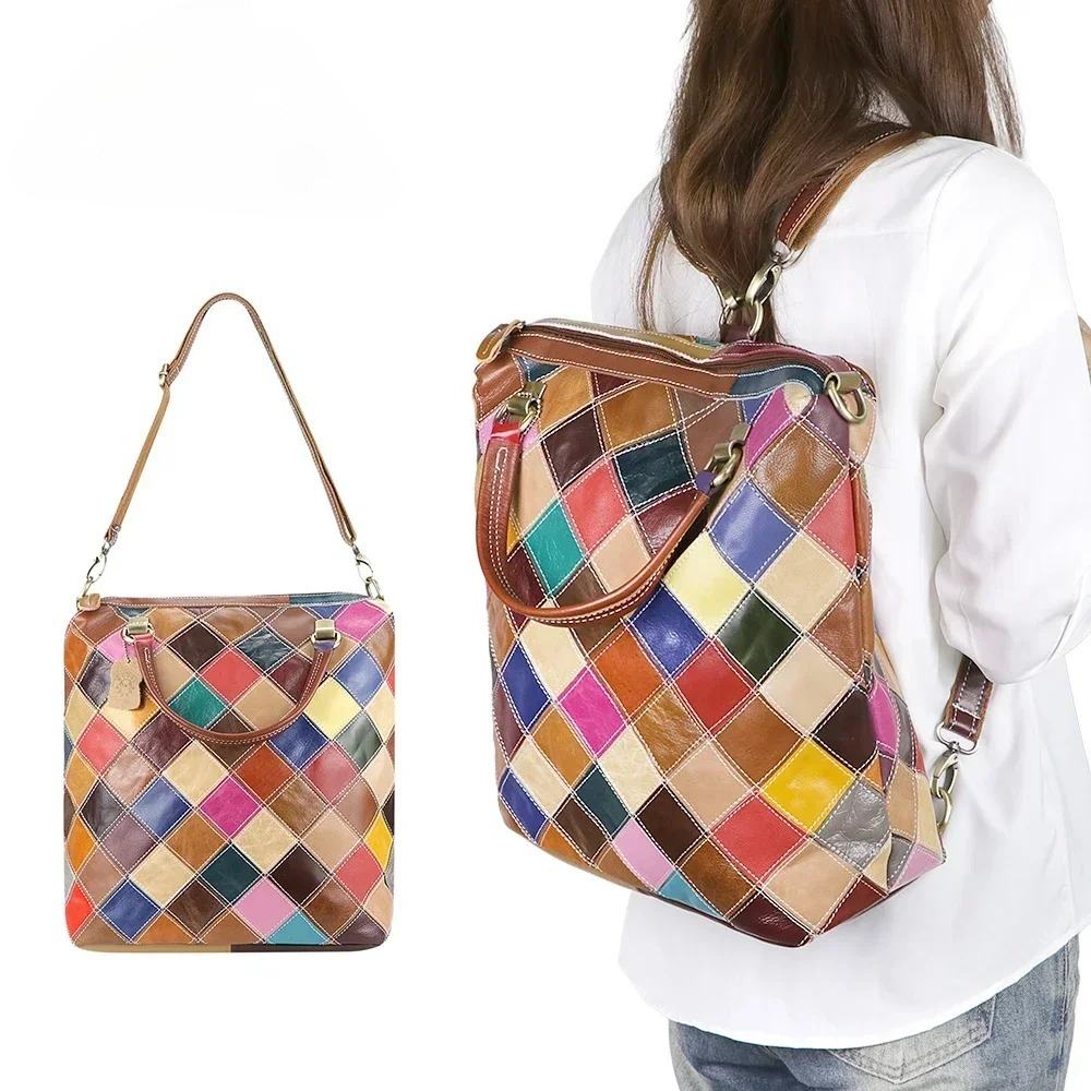 Luxury Genuine Leather Backpac - مراجعة Urban Ethnic Fashion وسعره