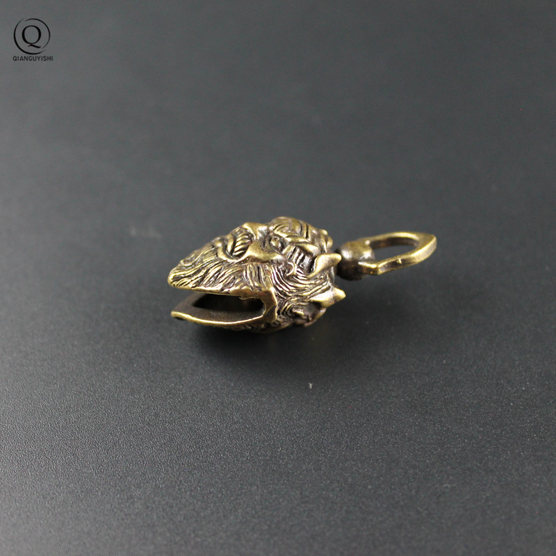 Vintage Brass Zhong Kui Chines - مراجعة Ethnic Fashion World وسعره