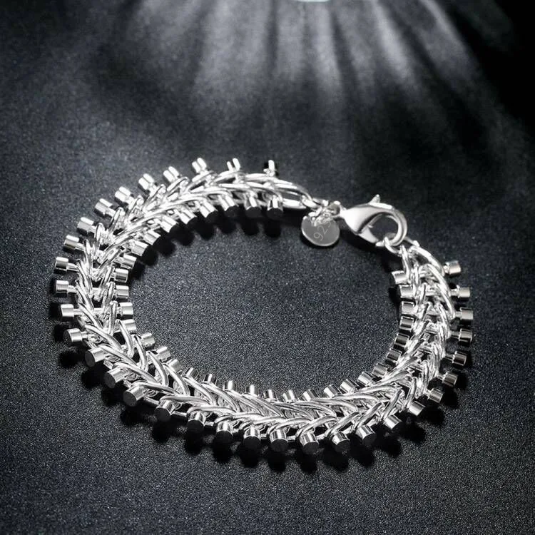 1pcs  Hot Brands 925 Sterling  - مراجعة Ethnic Fashion Brand وسعره
