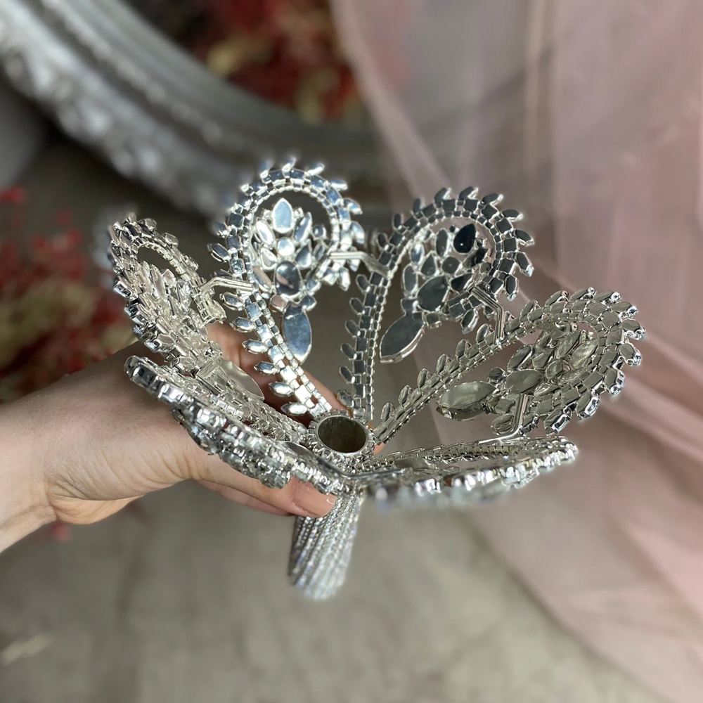 Boho Large Rhinestone Bridal B - مراجعة Ethnic Fashion Jewellery وسعره