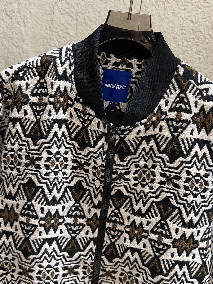 Retro Ethnic Style Baseball Co - مراجعة Urban Ethnic Fashion وسعره