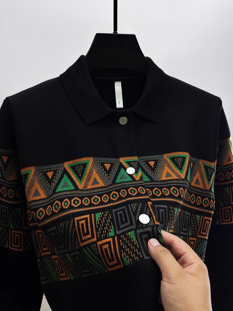 Fashionable Men's Knitted Card - مراجعة Urban Ethnic Fashion وسعره