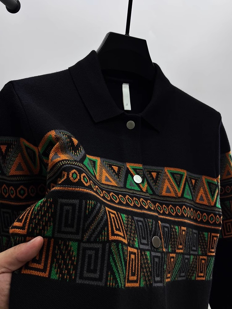 Fashionable Men's Knitted Card - مراجعة Urban Ethnic Fashion وسعره