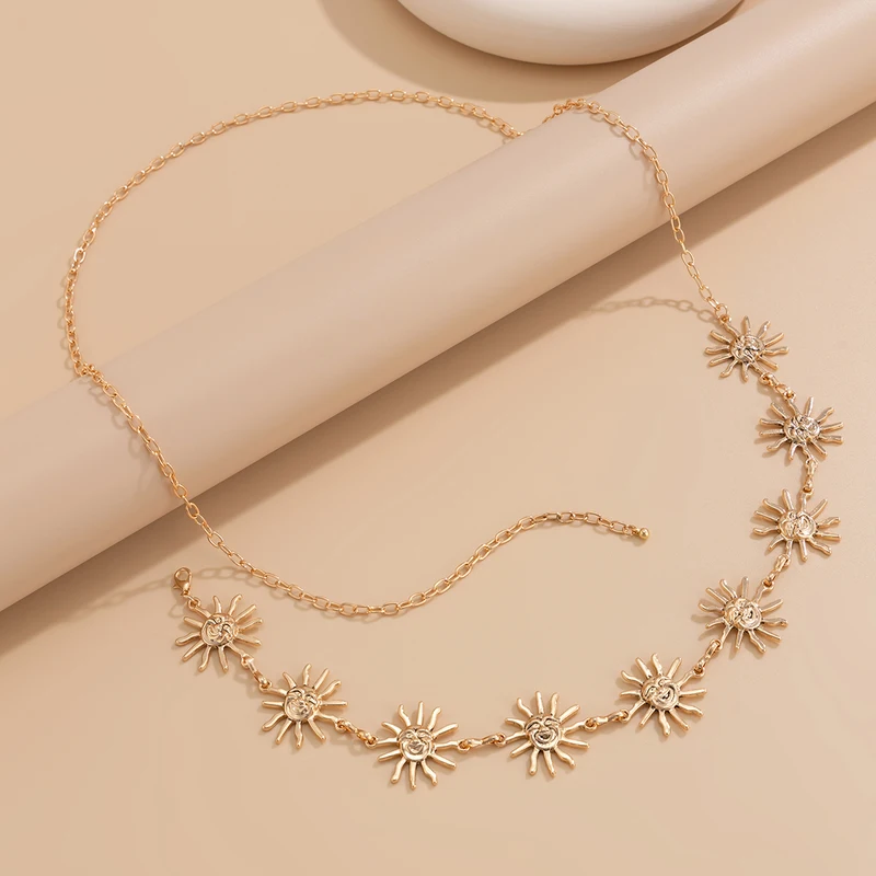 Fashion Boho Golden Sun Waist  - مراجعة Ethnic Fashion Jewellery وسعره