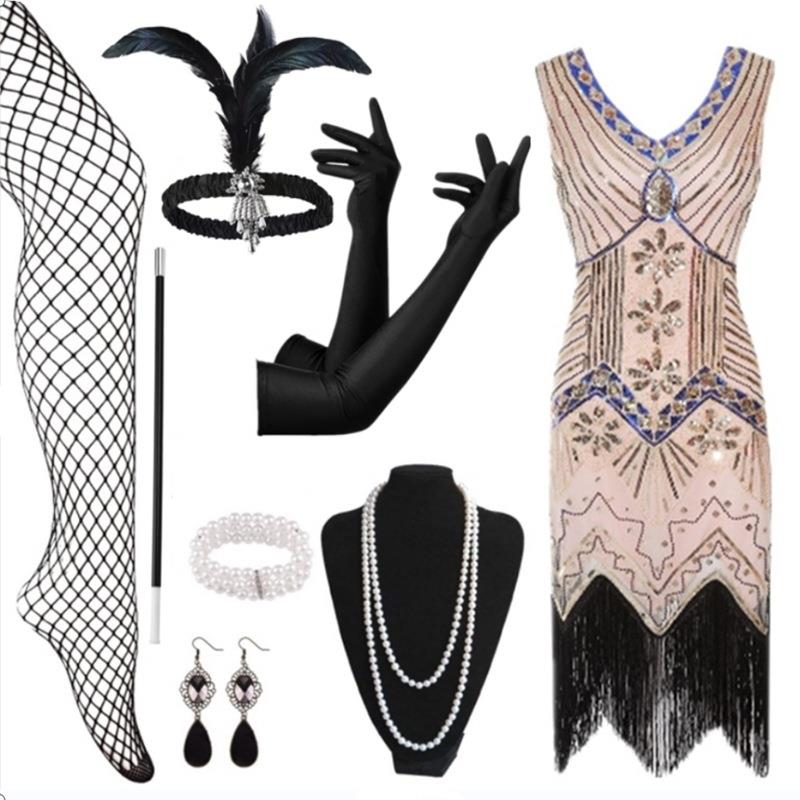 Beaded Tassel Sequin Dress Lat - مراجعة Ethnic Fashion Brand وسعره