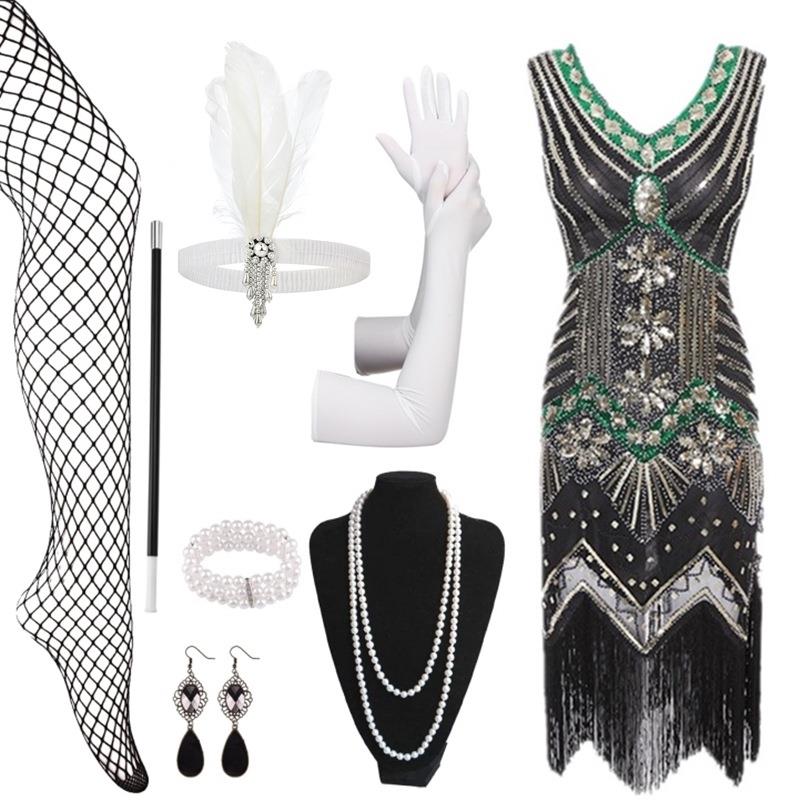 Beaded Tassel Sequin Dress Lat - مراجعة Ethnic Fashion Brand وسعره