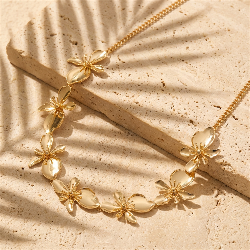 Boho Exquisite Metal Flower Bu - مراجعة Ethnic Fashion Jewellery وسعره