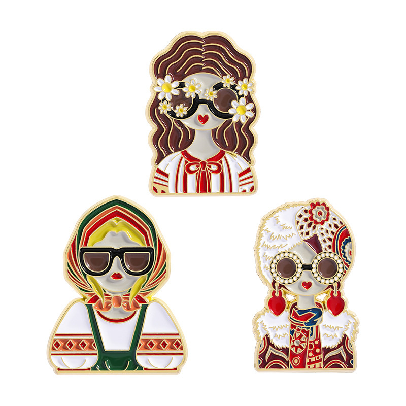Cartoon Russian Girls Characte - مراجعة Ethnic Fashion Images وسعره