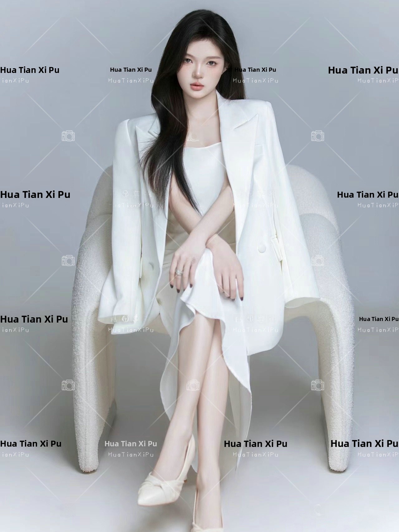 24 Studio New White Suit Theme - مراجعة Ethnic Fashion Images وسعره