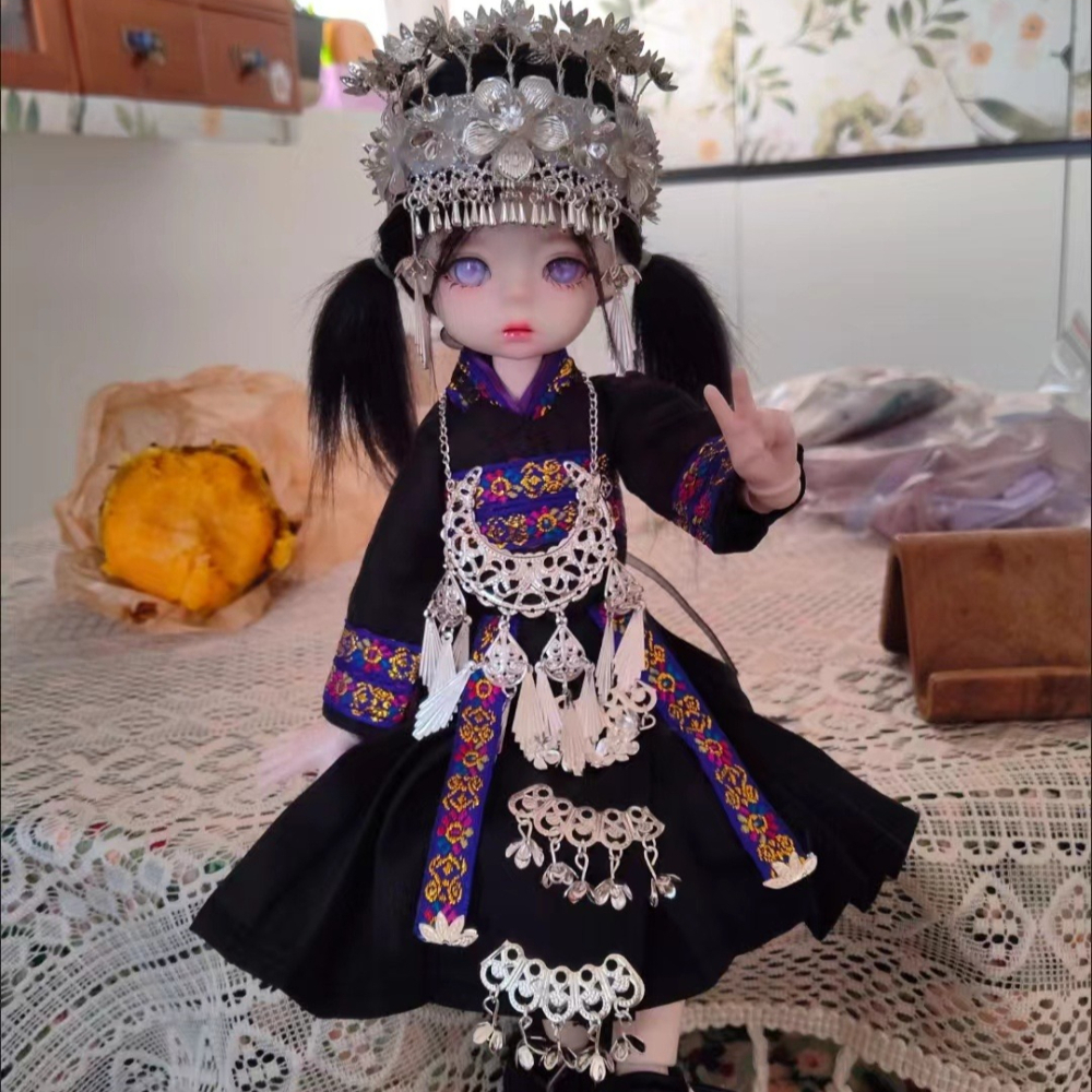 1/6 Doll's Clothes Suit for 30 - مراجعة Ethnic Fashion House وسعره