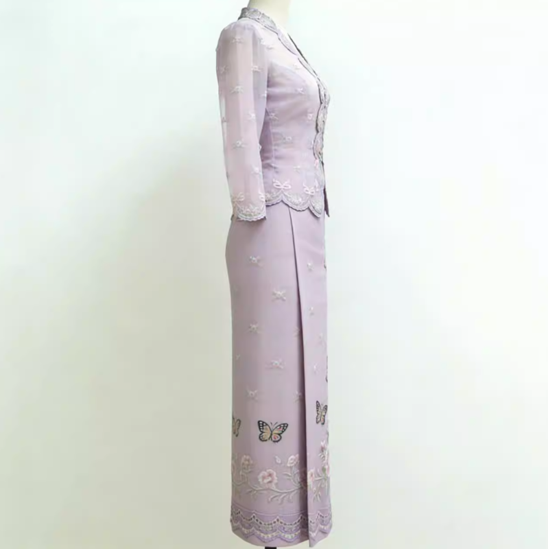 Little Nyonya Clothing Butterf - مراجعة Batik Sarong Wrap وسعره