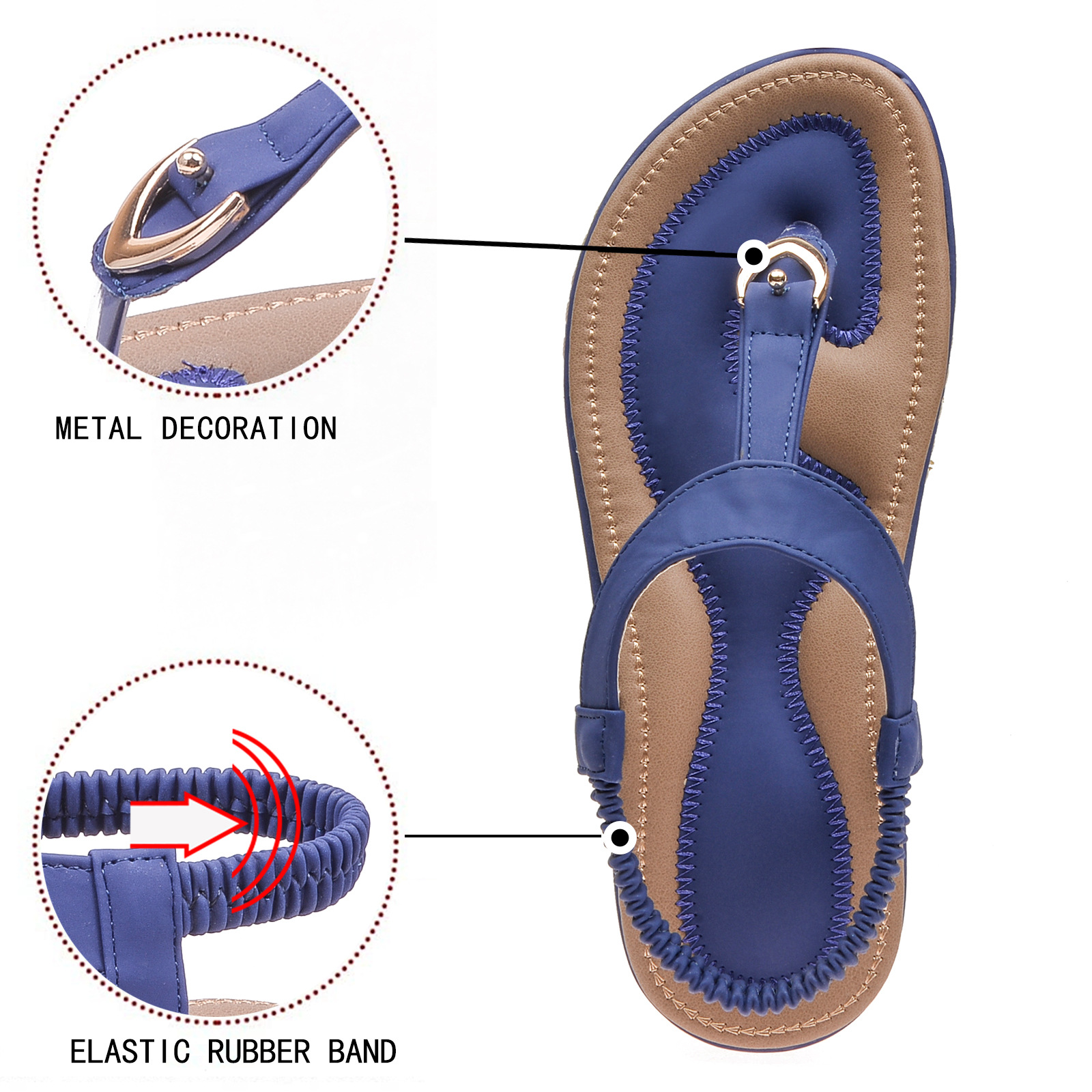 2026 Women Sandals Bohemia Cas - مراجعة Ethnic Fashion Women وسعره