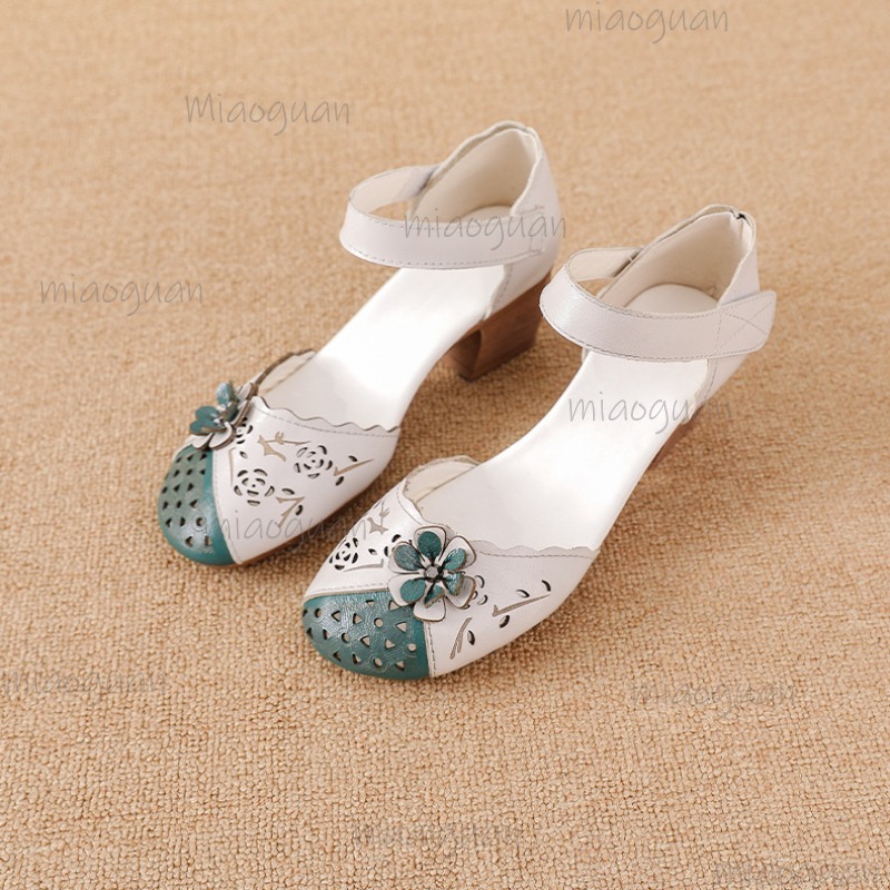 Hollow Out Cover Toe Gladiator - مراجعة Ethnic Fashion Women وسعره