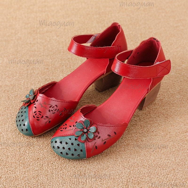 Hollow Out Cover Toe Gladiator - مراجعة Ethnic Fashion Women وسعره