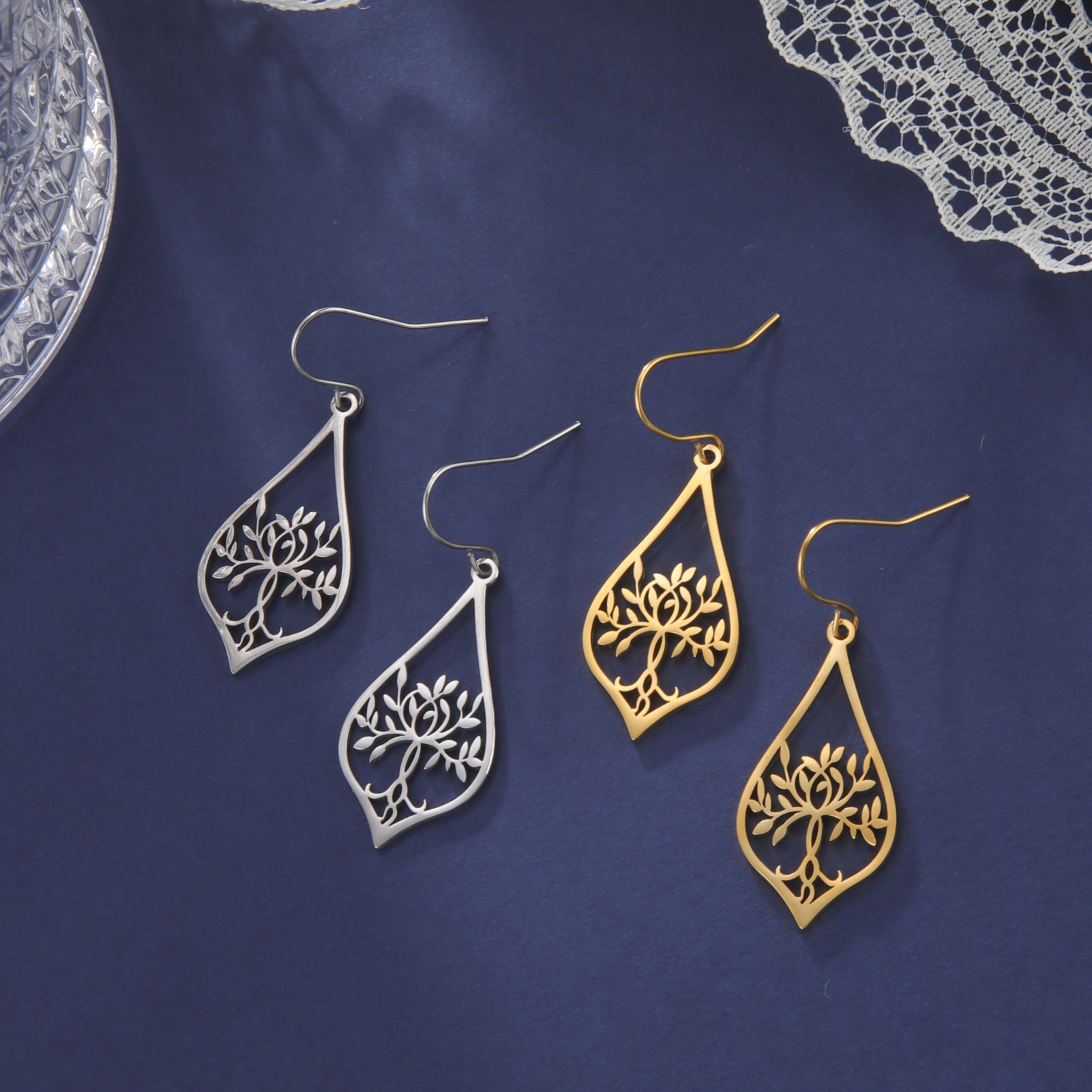Unift Ethnic Tree of Life Earr - مراجعة Ethnic Fashion World وسعره