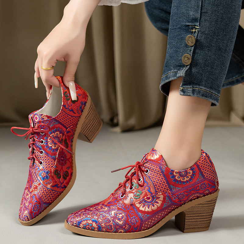 Ethnic Ladies Boots Spring Win - مراجعة Ethnic Fashion Women وسعره