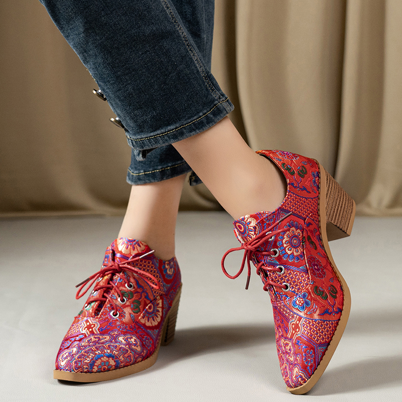 Ethnic Ladies Boots Spring Win - مراجعة Ethnic Fashion Women وسعره