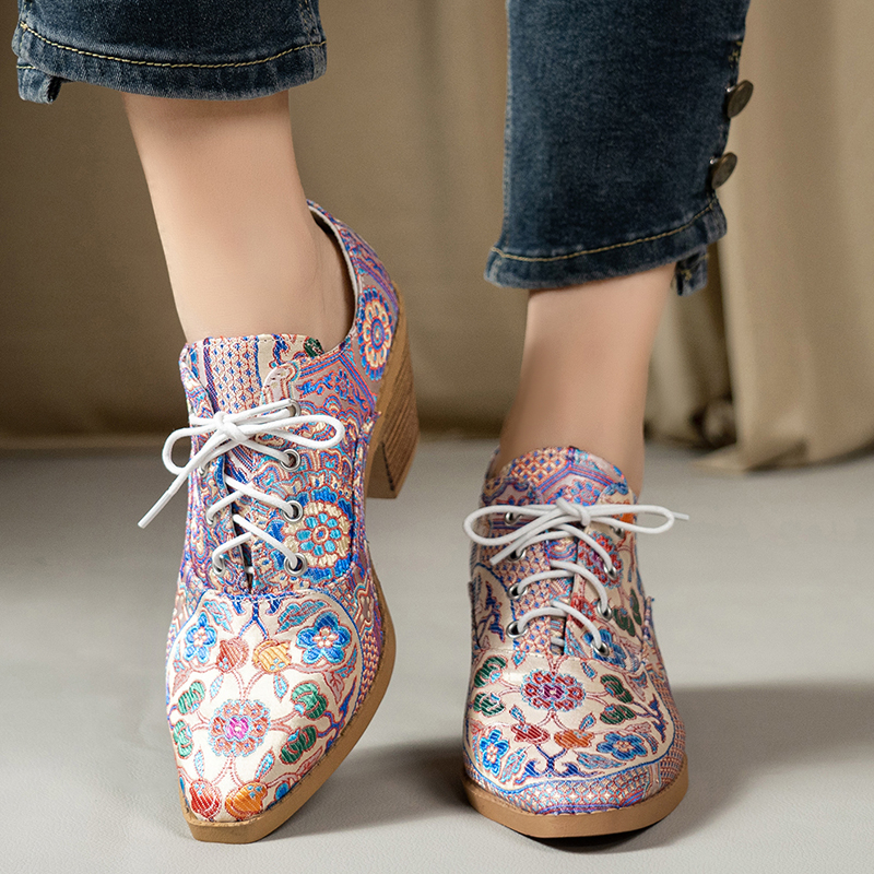 Ethnic Ladies Boots Spring Win - مراجعة Ethnic Fashion Women وسعره
