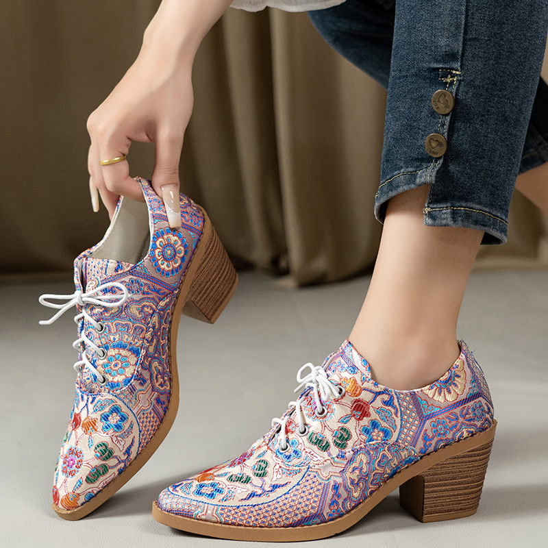 Ethnic Ladies Boots Spring Win - مراجعة Ethnic Fashion Women وسعره