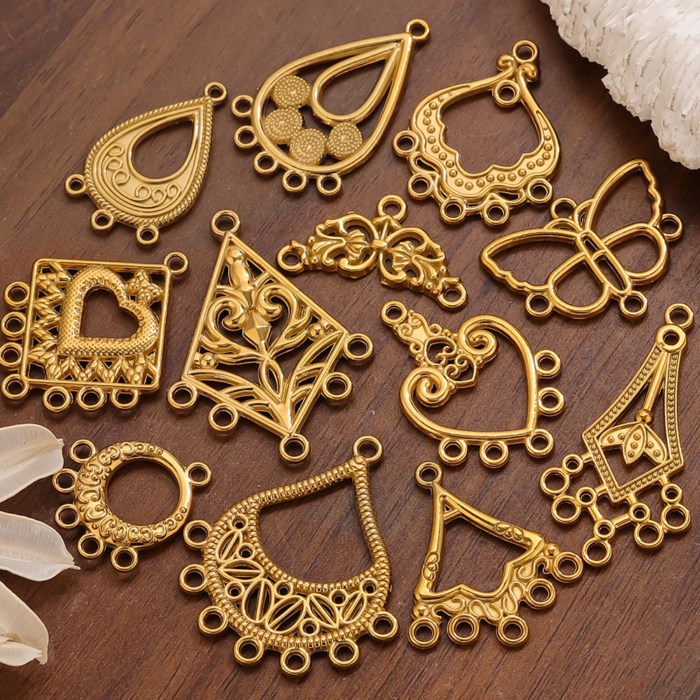 5pcs Stainless Steel Earring C - مراجعة Ethnic Fashion Jewellery وسعره
