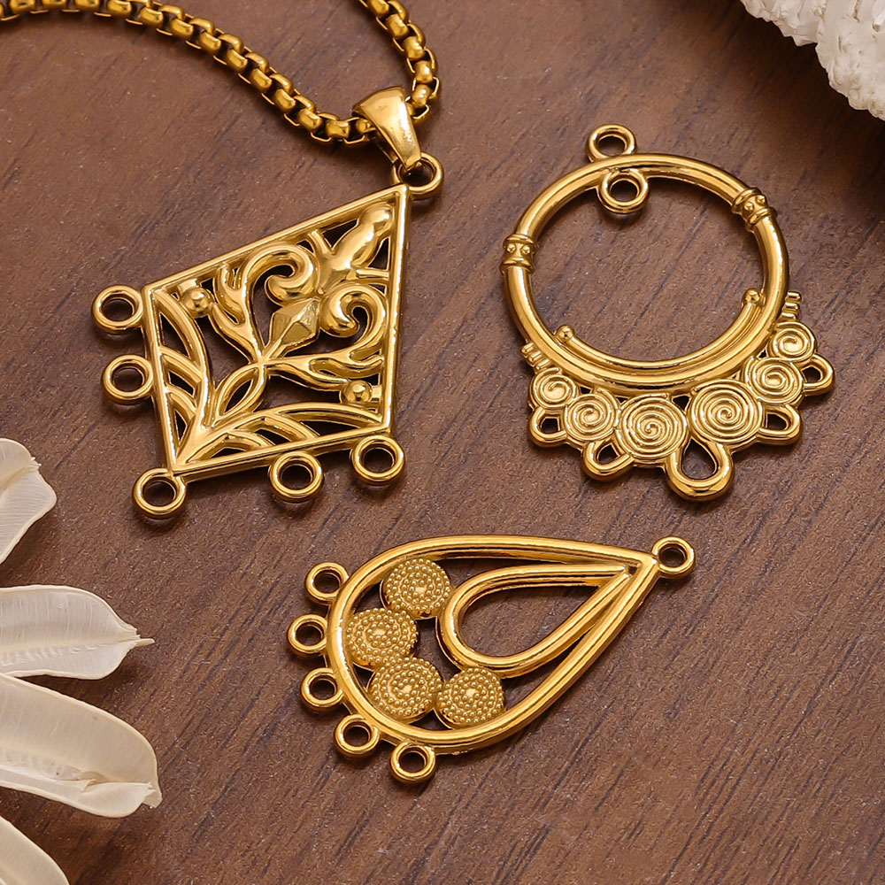 5pcs Stainless Steel Earring C - مراجعة Ethnic Fashion Jewellery وسعره