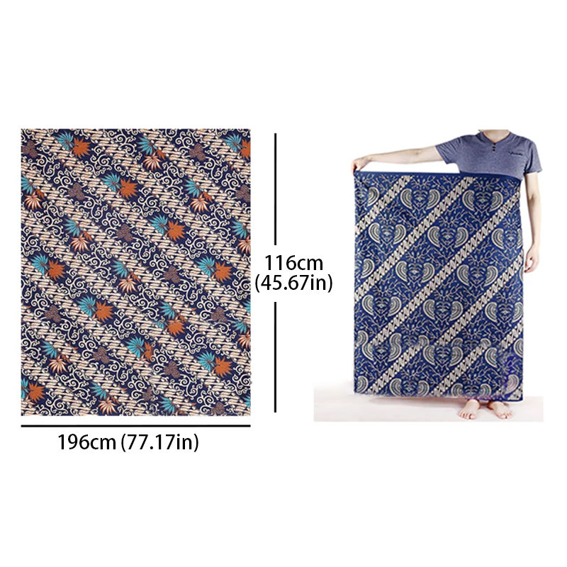 Men Women Batik Sarong Skirt E - مراجعة Batik Sarong Wrap وسعره