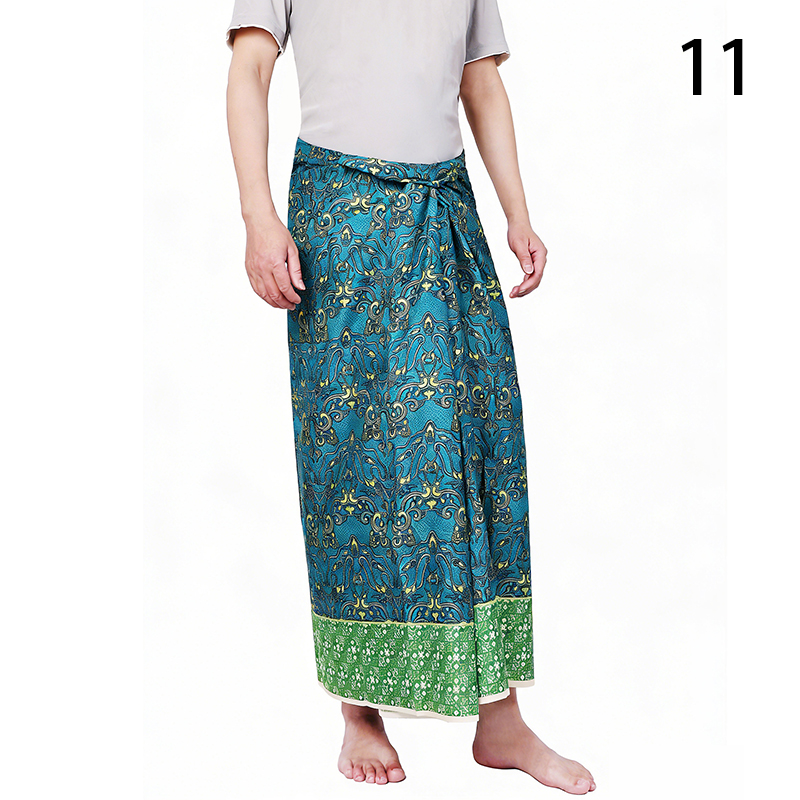 Men Women Batik Sarong Skirt E - مراجعة Batik Sarong Wrap وسعره