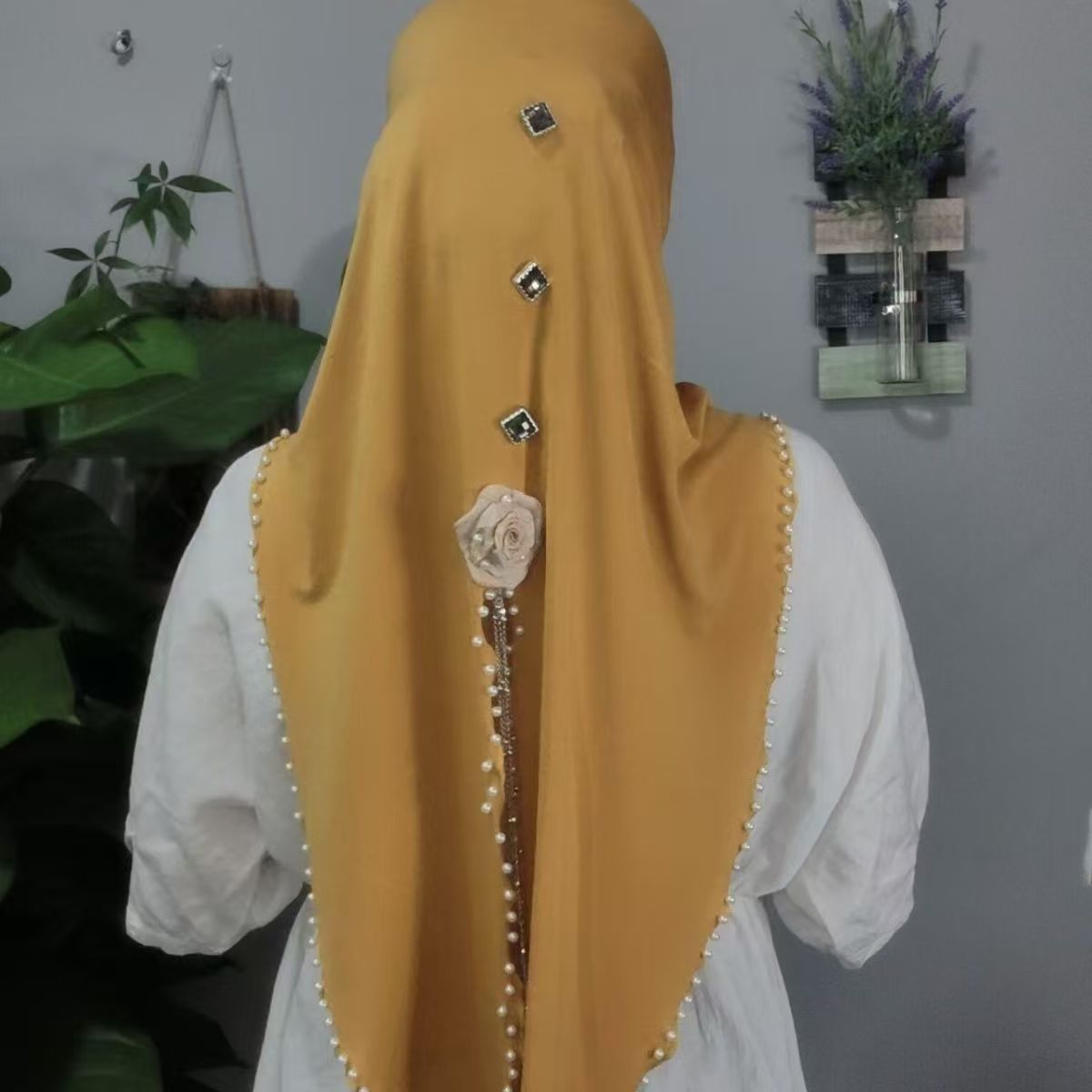 New Hats Hijab Scarf  Ethnic C - مراجعة Ethnic Fashion Women وسعره
