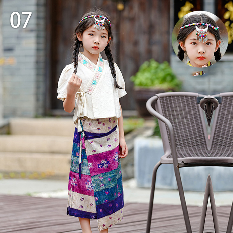 Thailand Myanmar Children Dai  - مراجعة Batik Sarong Wrap وسعره