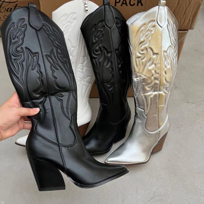 Fashion Embroidery High Heel W - مراجعة Ethnic Fashion Women وسعره