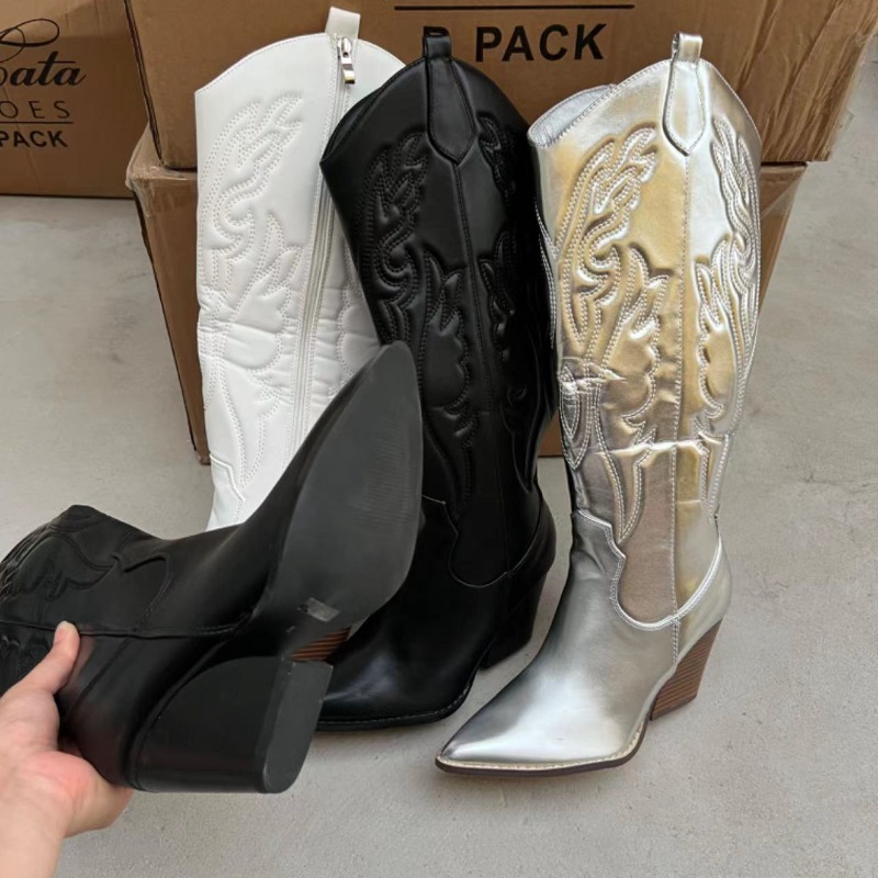 Fashion Embroidery High Heel W - مراجعة Ethnic Fashion Women وسعره