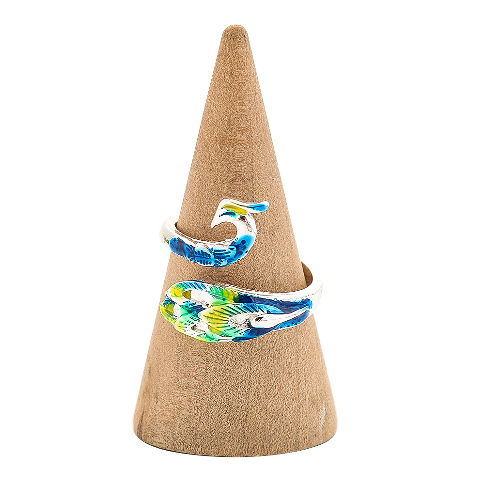Ethnic Style Colorful Peacock  - مراجعة Ethnic Fashion Images وسعره