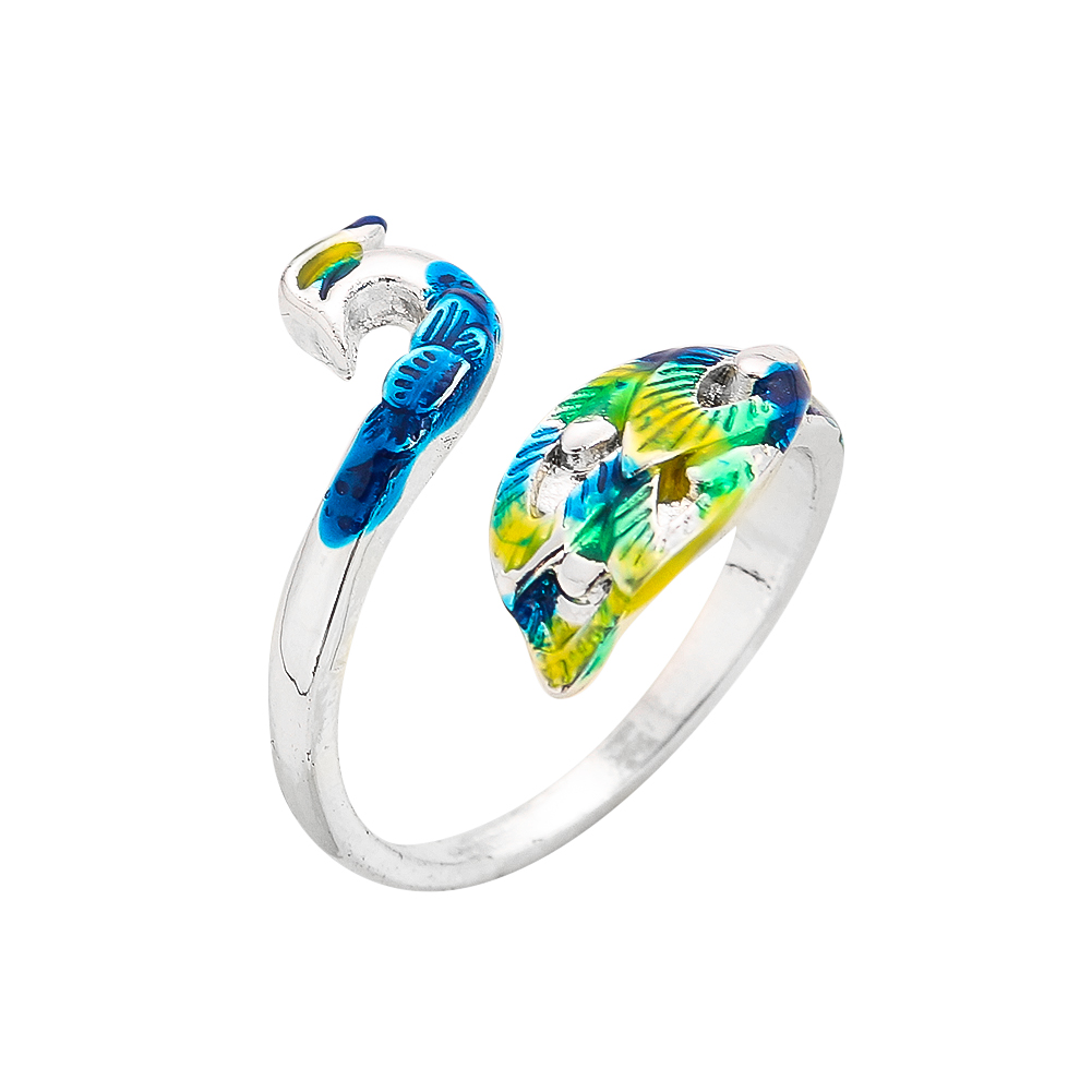 Ethnic Style Colorful Peacock  - مراجعة Ethnic Fashion Images وسعره