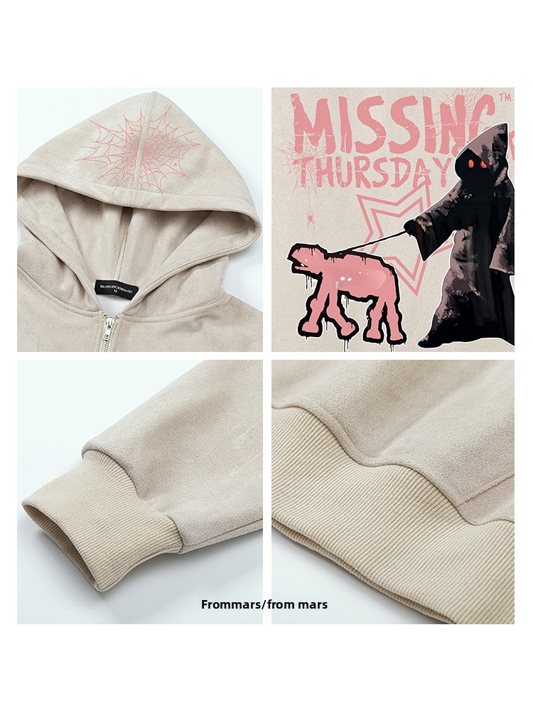 from  Weird World Suede Hooded - مراجعة Ethnic Fashion World وسعره