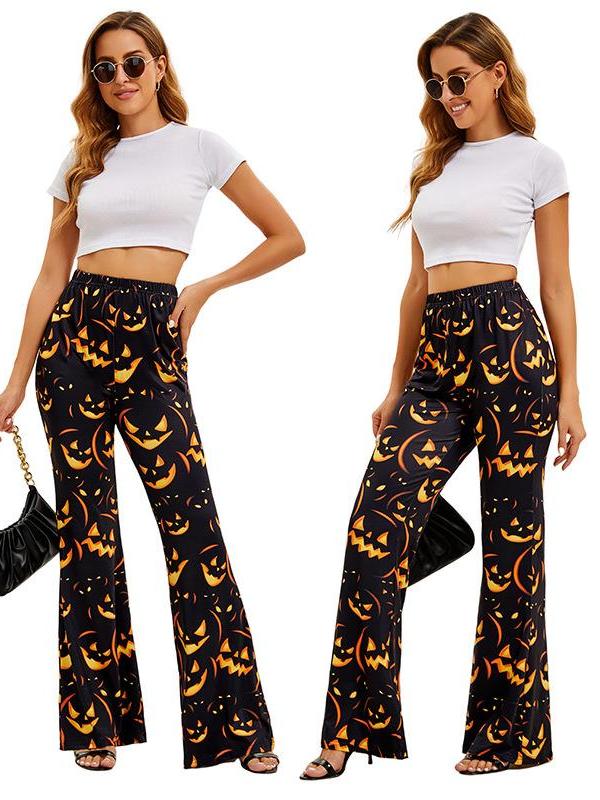Halloween Bat Pumpkin Print Wo - مراجعة Ethnic Fashion Brand وسعره