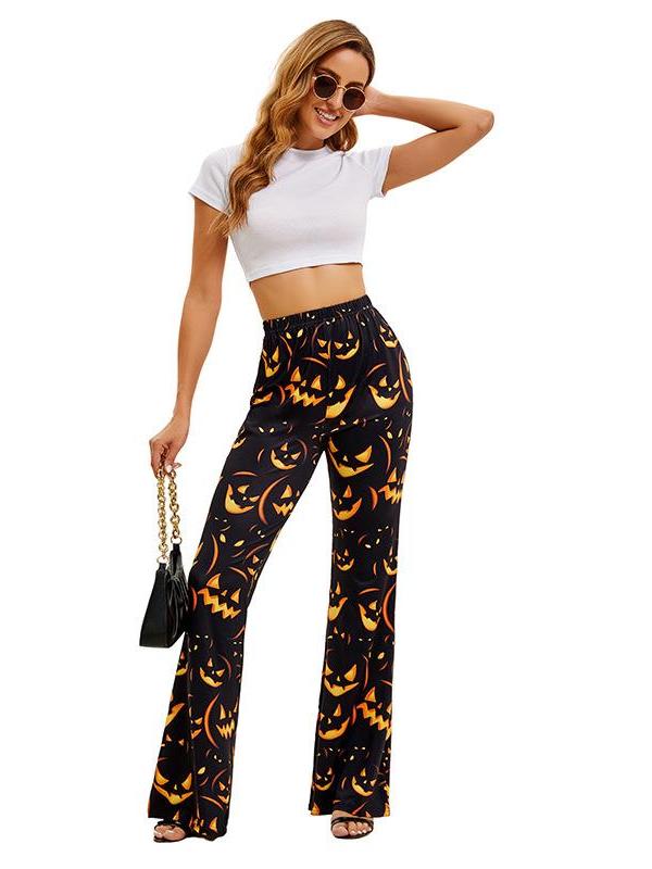 Halloween Bat Pumpkin Print Wo - مراجعة Ethnic Fashion Brand وسعره