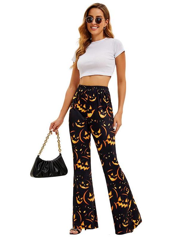 Halloween Bat Pumpkin Print Wo - مراجعة Ethnic Fashion Brand وسعره