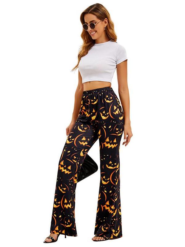 Halloween Bat Pumpkin Print Wo - مراجعة Ethnic Fashion Brand وسعره