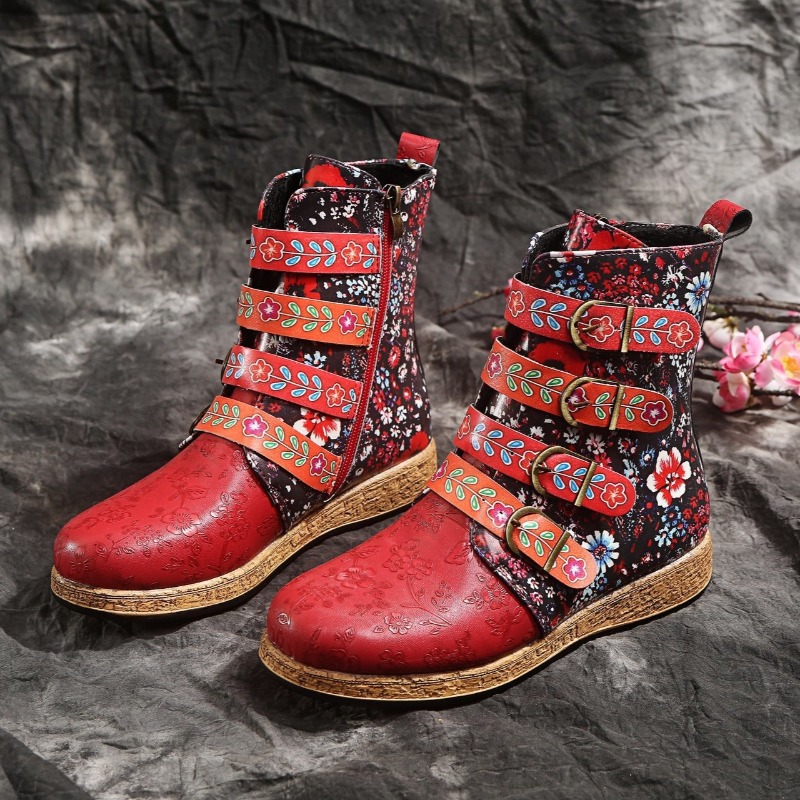 Brand Women's Boots 2026 Sprin - مراجعة Ethnic Fashion Brand وسعره