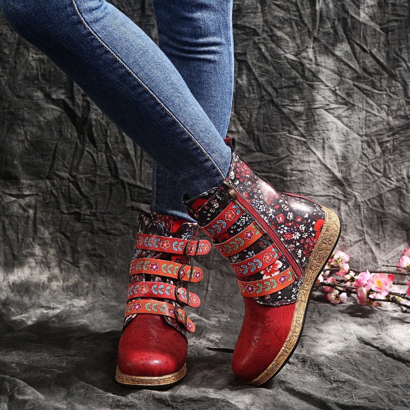 Brand Women's Boots 2026 Sprin - مراجعة Ethnic Fashion Brand وسعره