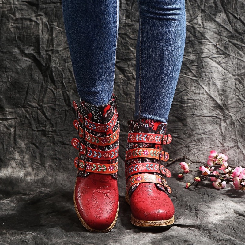 Brand Women's Boots 2026 Sprin - مراجعة Ethnic Fashion Brand وسعره