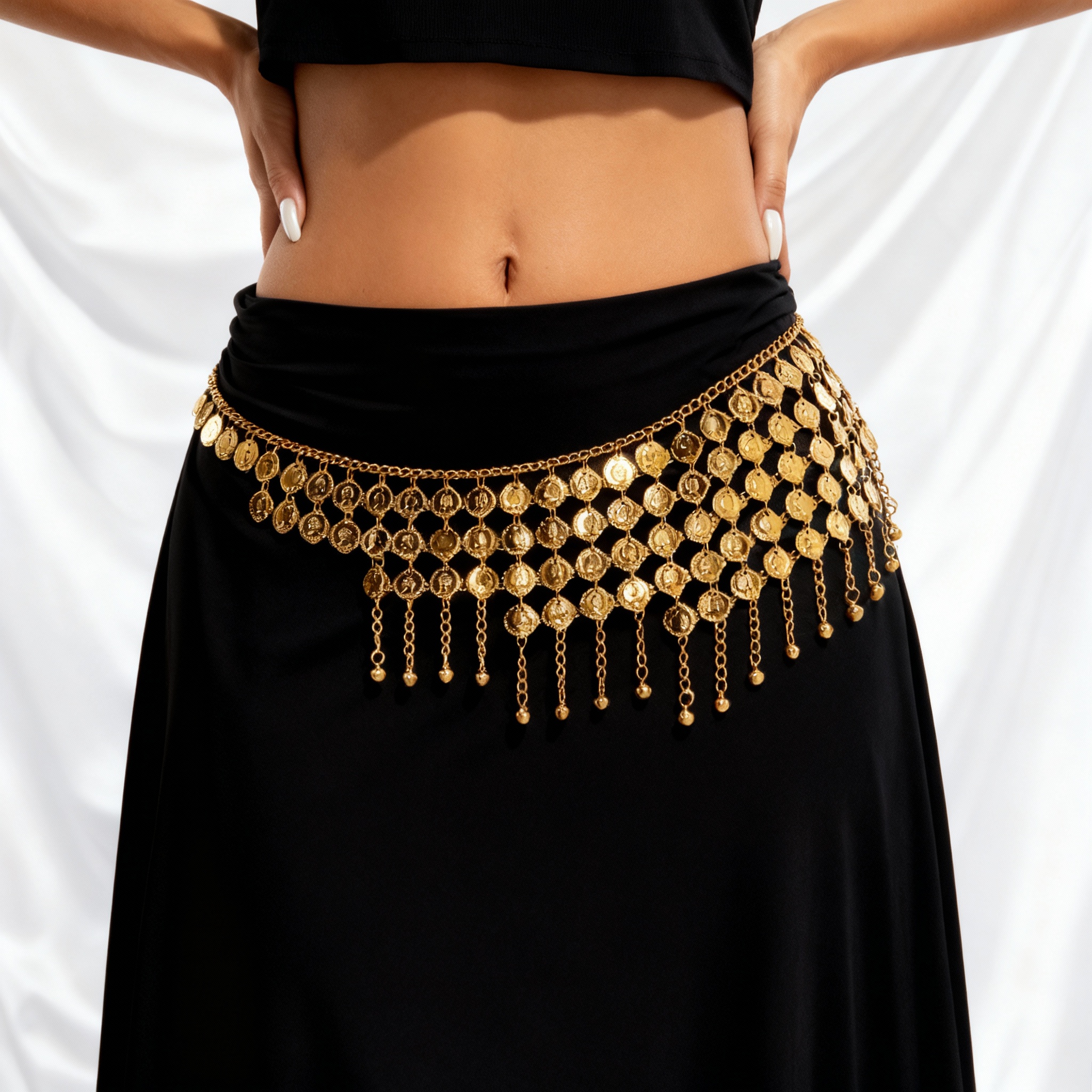 Boho Beauty Portrait Coin Bell - مراجعة Ethnic Fashion Jewellery وسعره