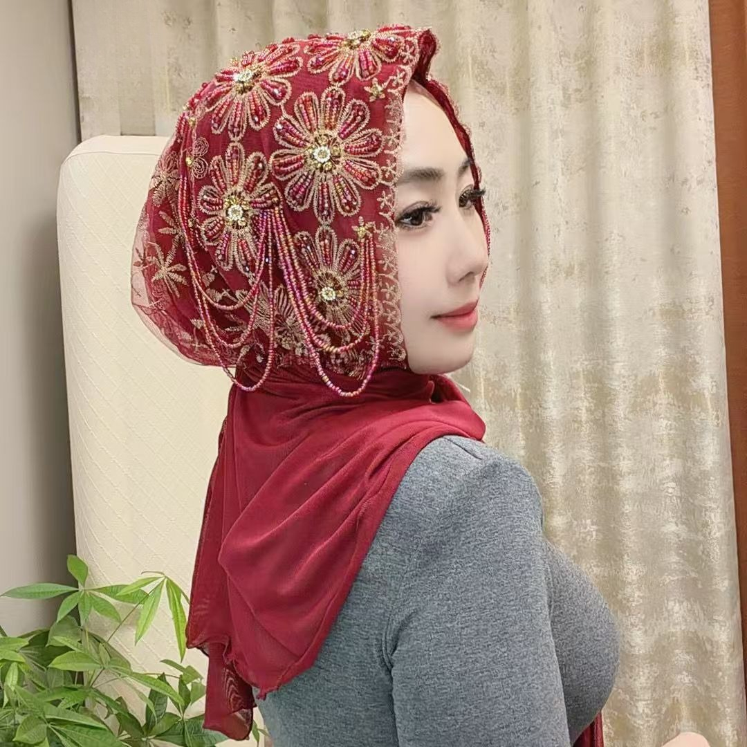 New Africa Ethnic Hats Hijab f - مراجعة Ethnic Fashion Women وسعره