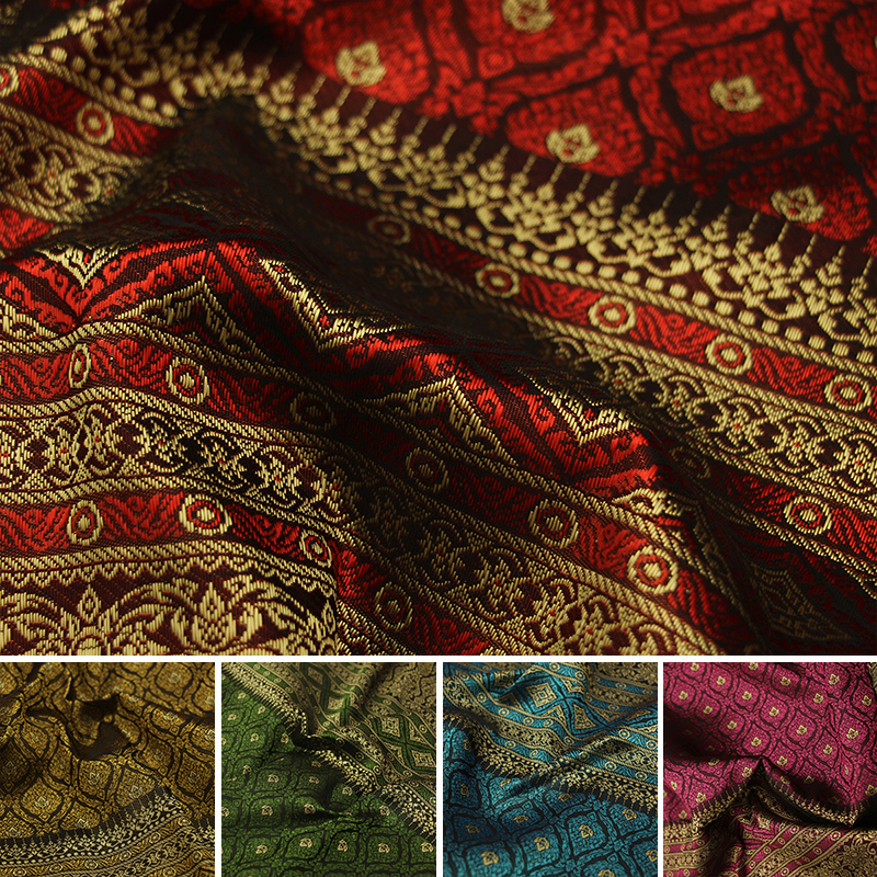 100x100cm Ethnic Style Jacquar - مراجعة Batik Sarong Wrap وسعره
